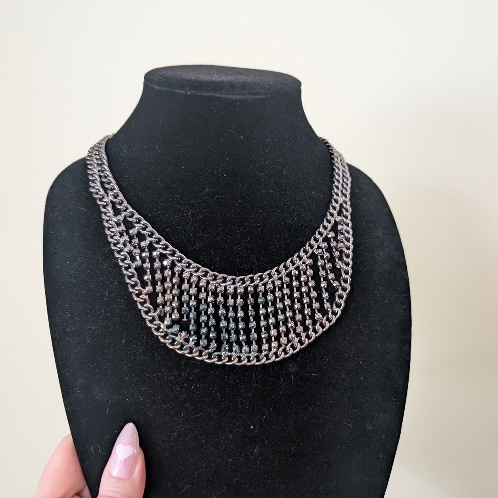 Silvertone Chain Necklace